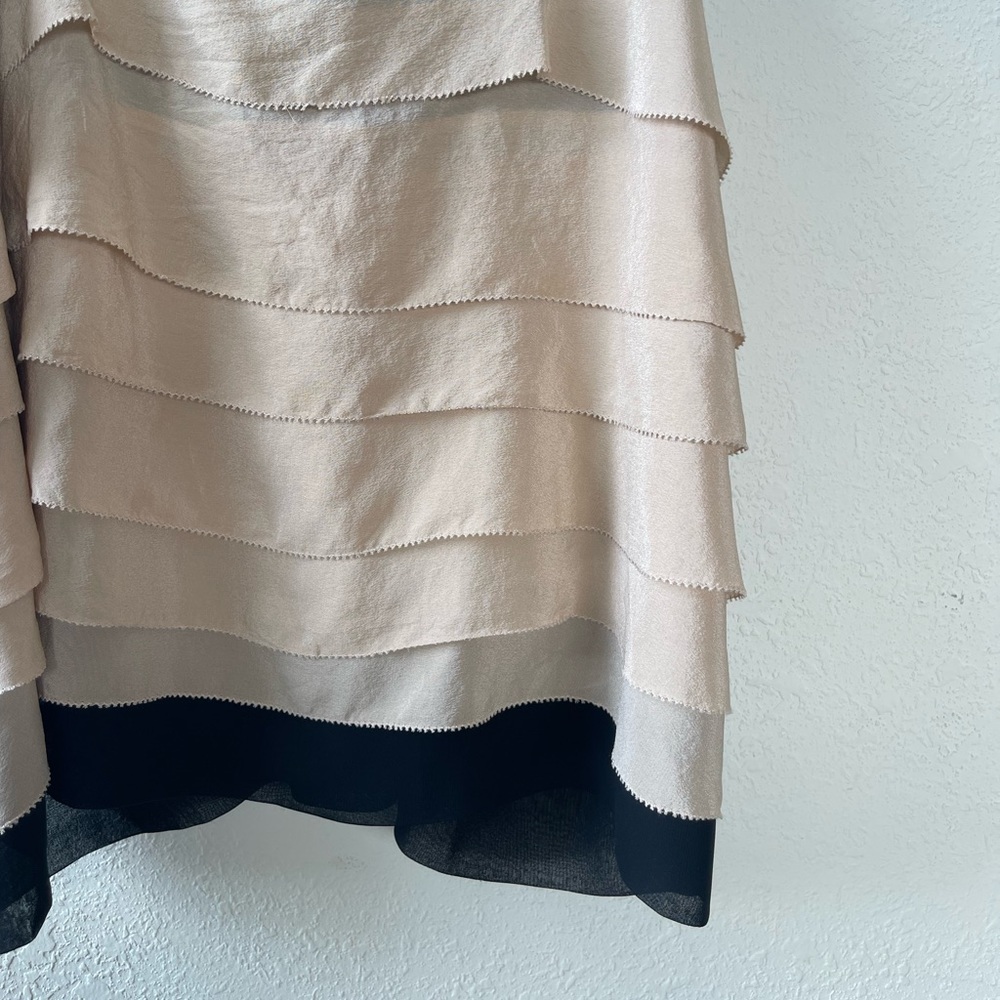 Patterson J Kincaid Oversized Ruffled Racerback Tank - Picture 3 of 4